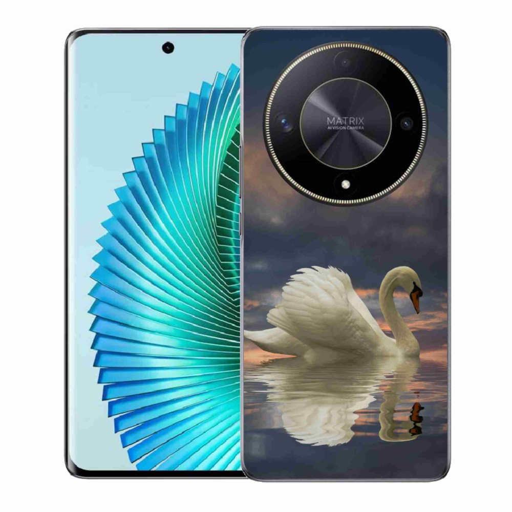 Gél borítás mmCase a Honor Magic 6 Lite 5G készülékhez - hattyú