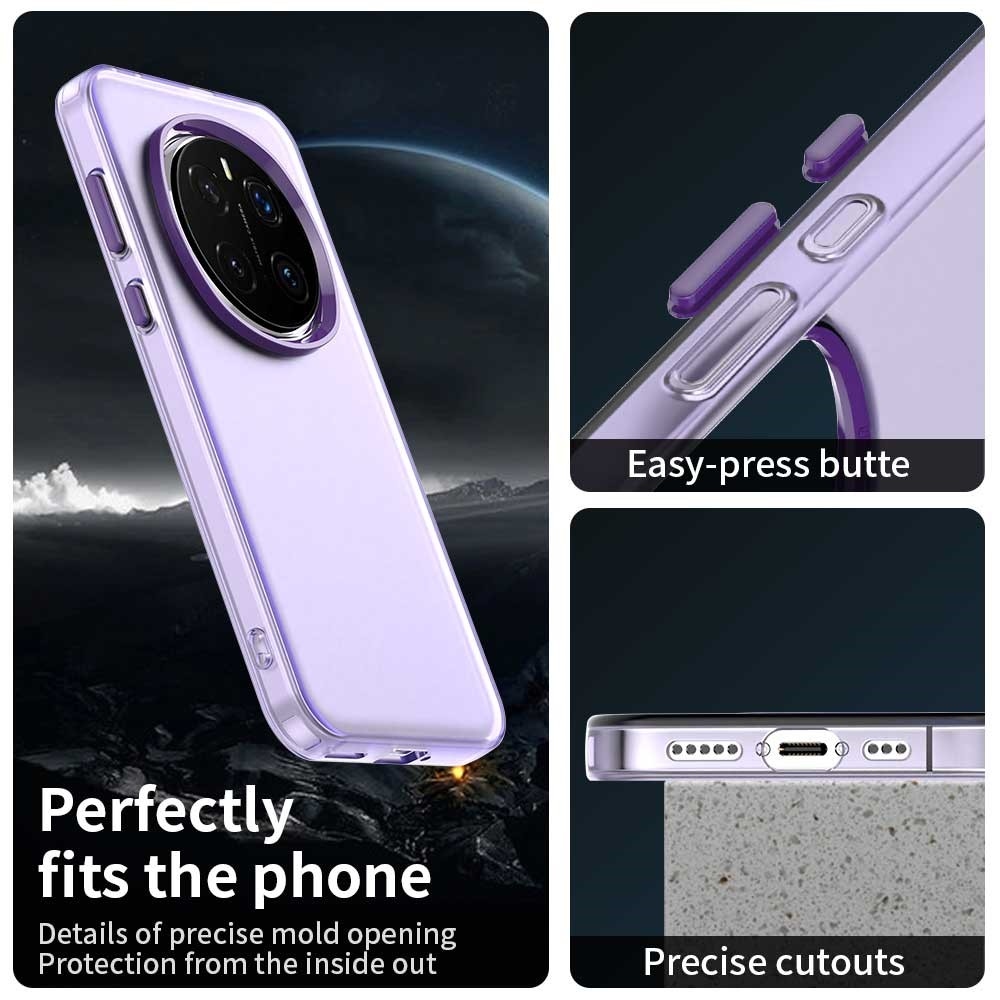 Candy matt zselés tok Honor Magic 7 Pro 5G - lila