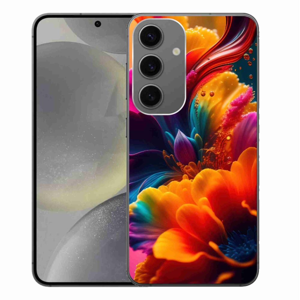 Zselés borítás mmCase Samsung Galaxy S24+ - absztrakt motívum 2