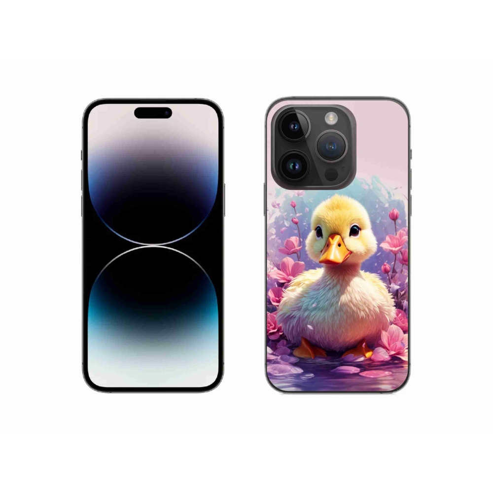 Zselés borítás mmCase iPhone 14 Pro készülékhez - kacsa