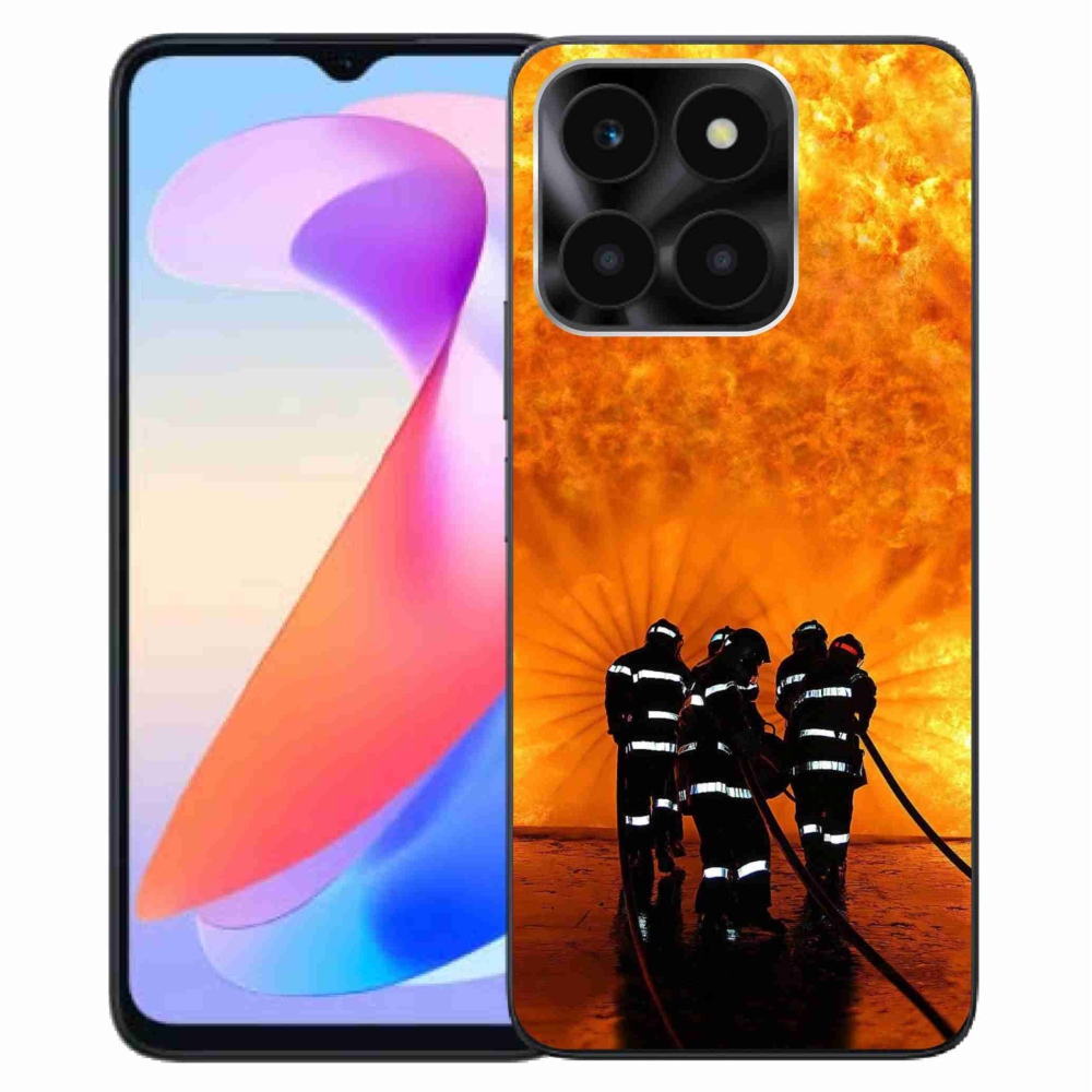 Zselés borítás mmCase a Honor X6a készülékhez - tűz