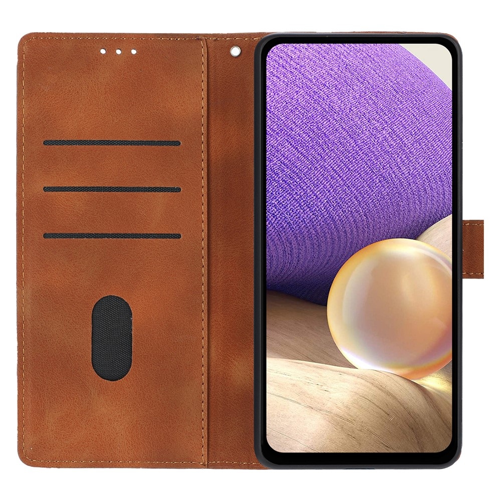 Háromszögek könyvtáska Xiaomi 15T-hez - barna