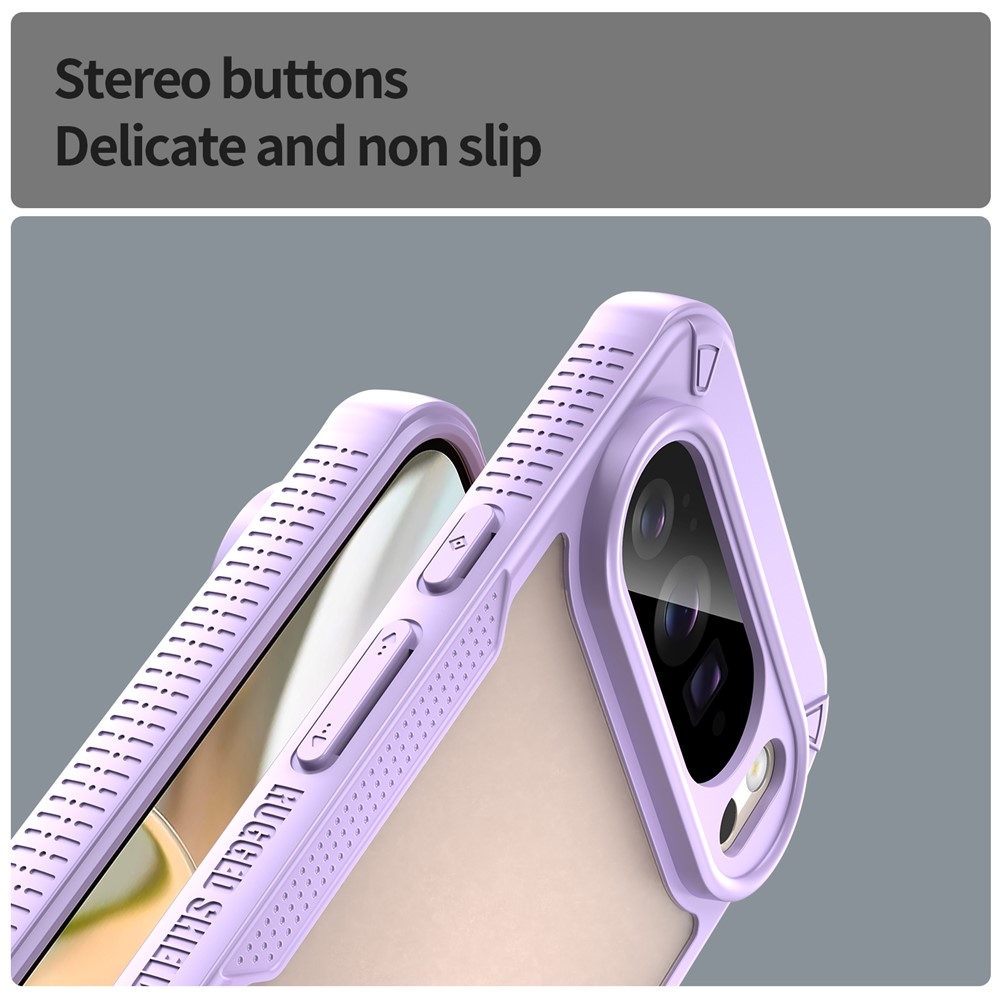 Fagyasztott tartós borítás a Google Pixel 10 Pro XL-hez - lila