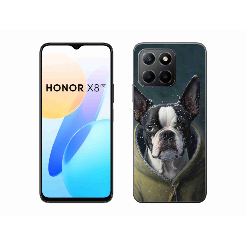 Zselés borítás mmCase a Honor X8 5G készülékhez - bulldog