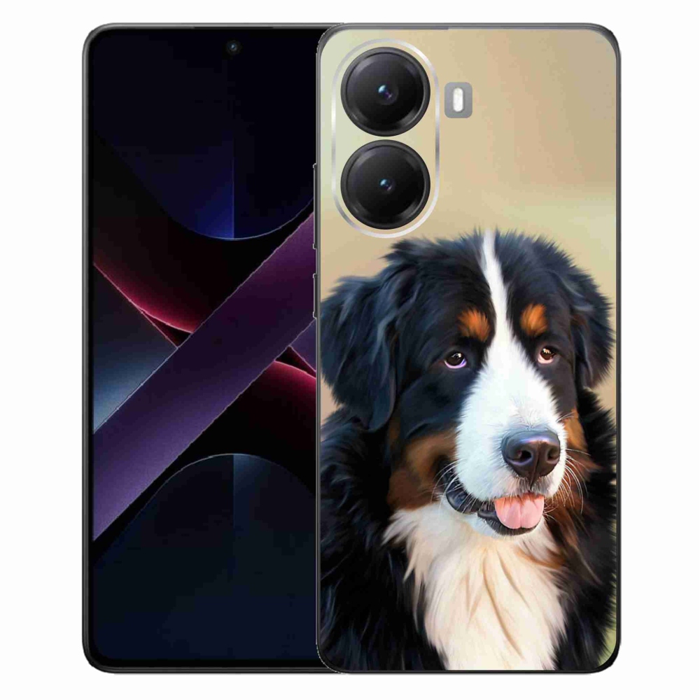 Gél borítás mmCase a Xiaomi Poco X7 Pro 5G számára - Berni hegyi kutya