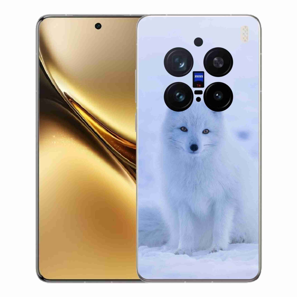 Zselés borítás mmCase a Vivo X200 Pro 5G készülékhez - polár róka
