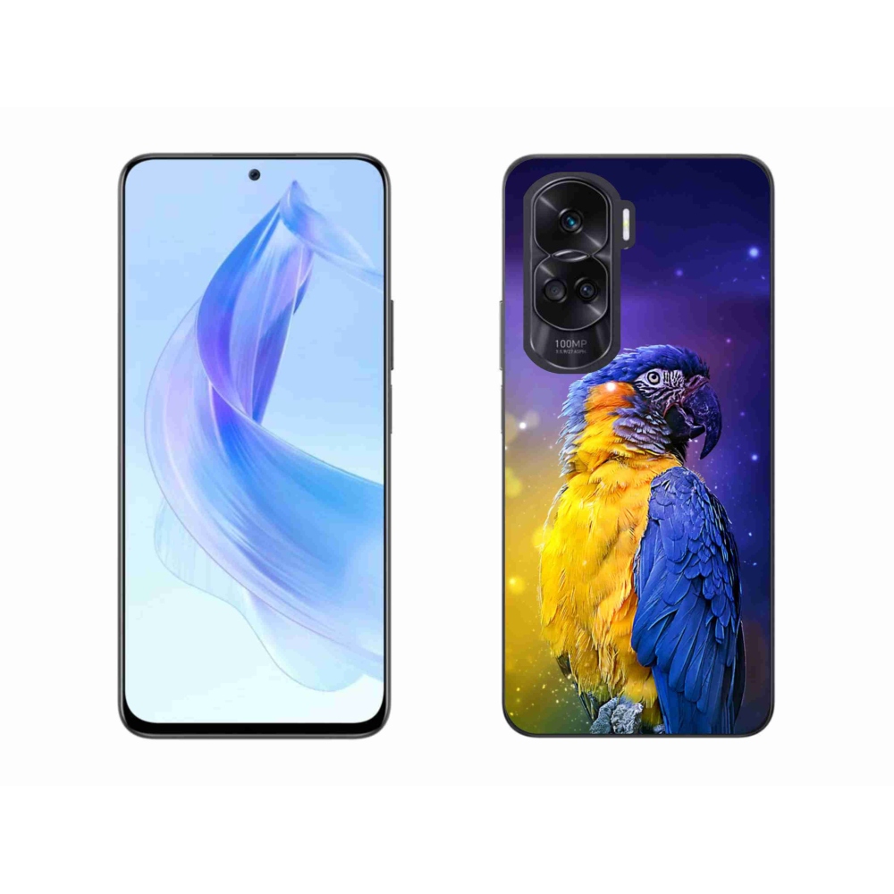Gél tok mmCase a Honor 90 Lite készülékhez - papagáj ara 1