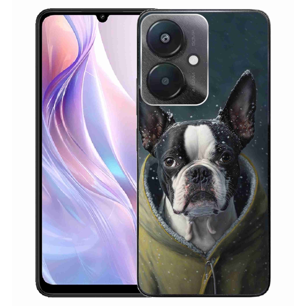 Gél borítás mmCase a Xiaomi Redmi 13C 5G-hez - bulldog
