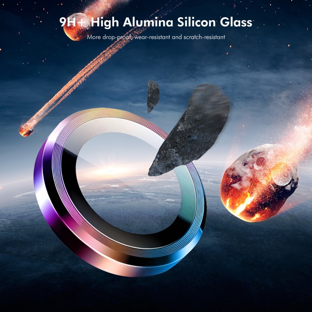 ENK Fém kamera lencse üveg Honor 400 Lite-hoz (különálló szemüveg) - színes