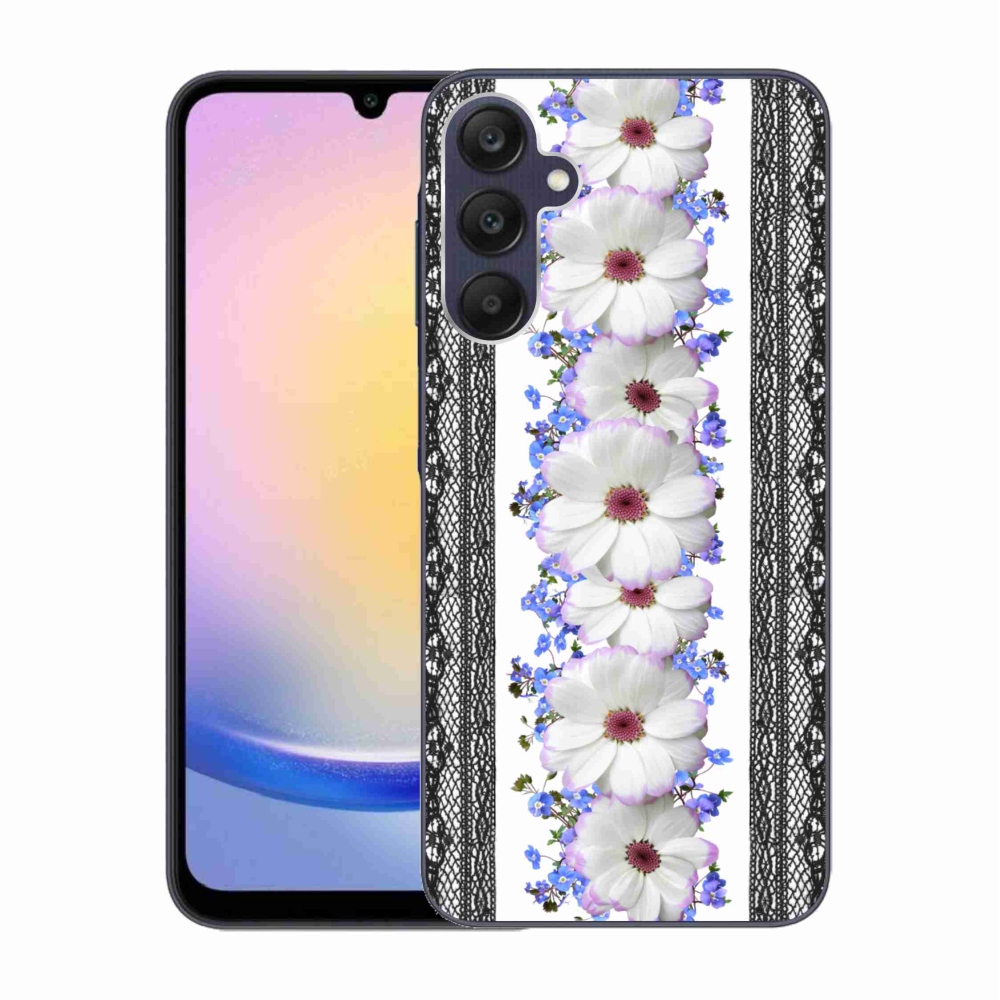 Gél borítás mmCase Samsung Galaxy A25 5G - virágok 8