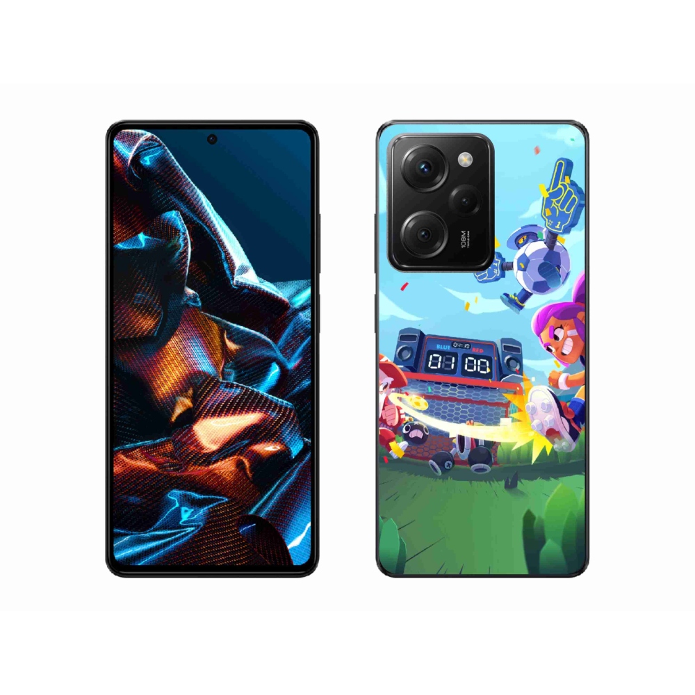 Gél borítás mmCase a Xiaomi Poco X5 Pro 5G-hez - verekedés csillagok 1