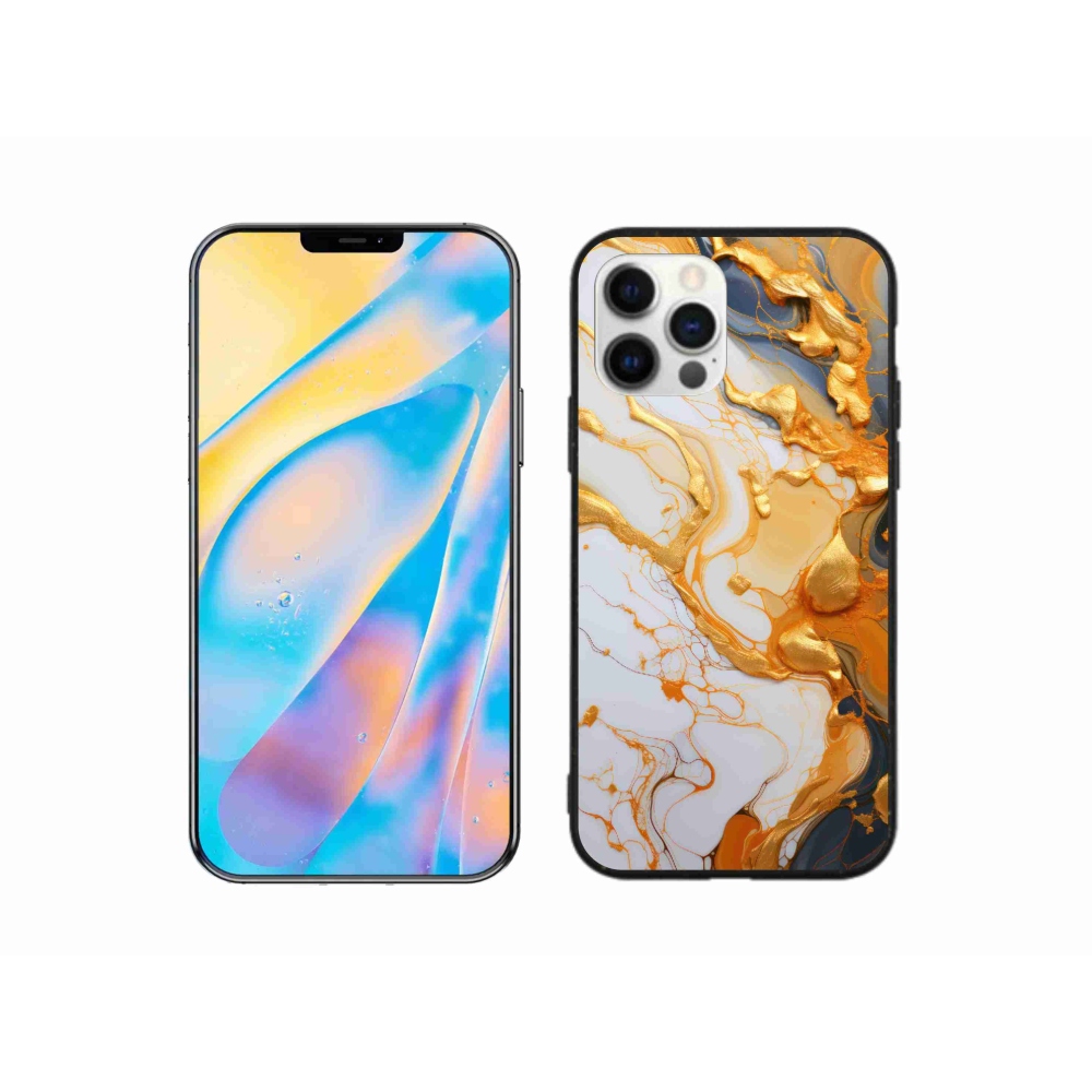 Gél borítás mmCase iPhone 12 Pro készülékhez - absztrakt motívum 6