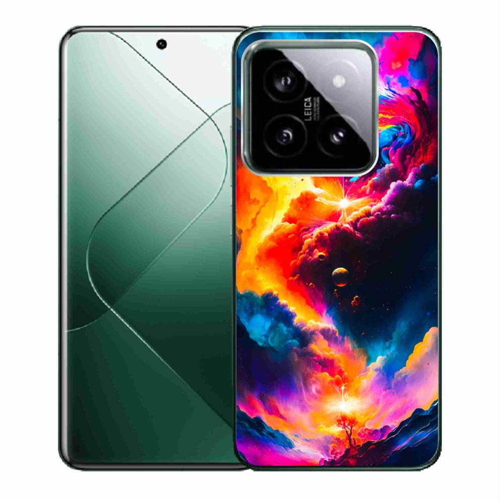 Gél borító mmCase a Xiaomi 14 - absztrakt motívumhoz