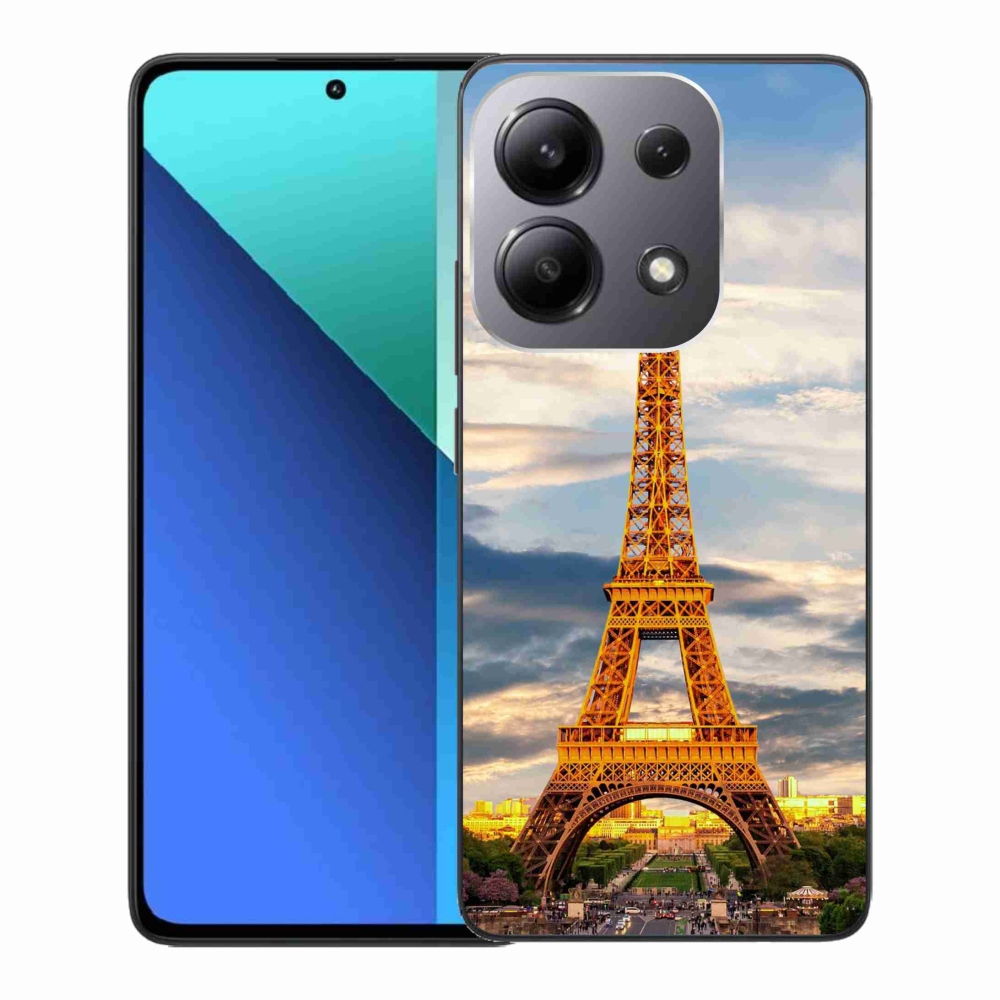 Gél borítás mmCase a Xiaomi Redmi Note 13-hoz - eiffel torony 3