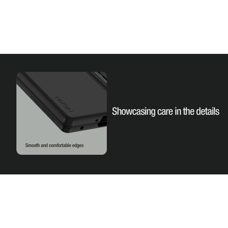 Nillkin Flex Pure Fold tolltartóval ellátott tok a Samsung Galaxy Z Fold 8-hoz, Ultra Black