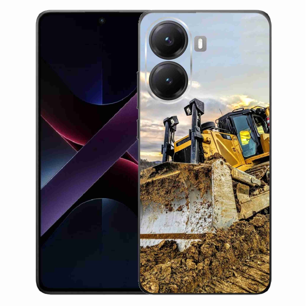 Gél borítás mmCase a Xiaomi Poco X7 Pro 5G számára - digger