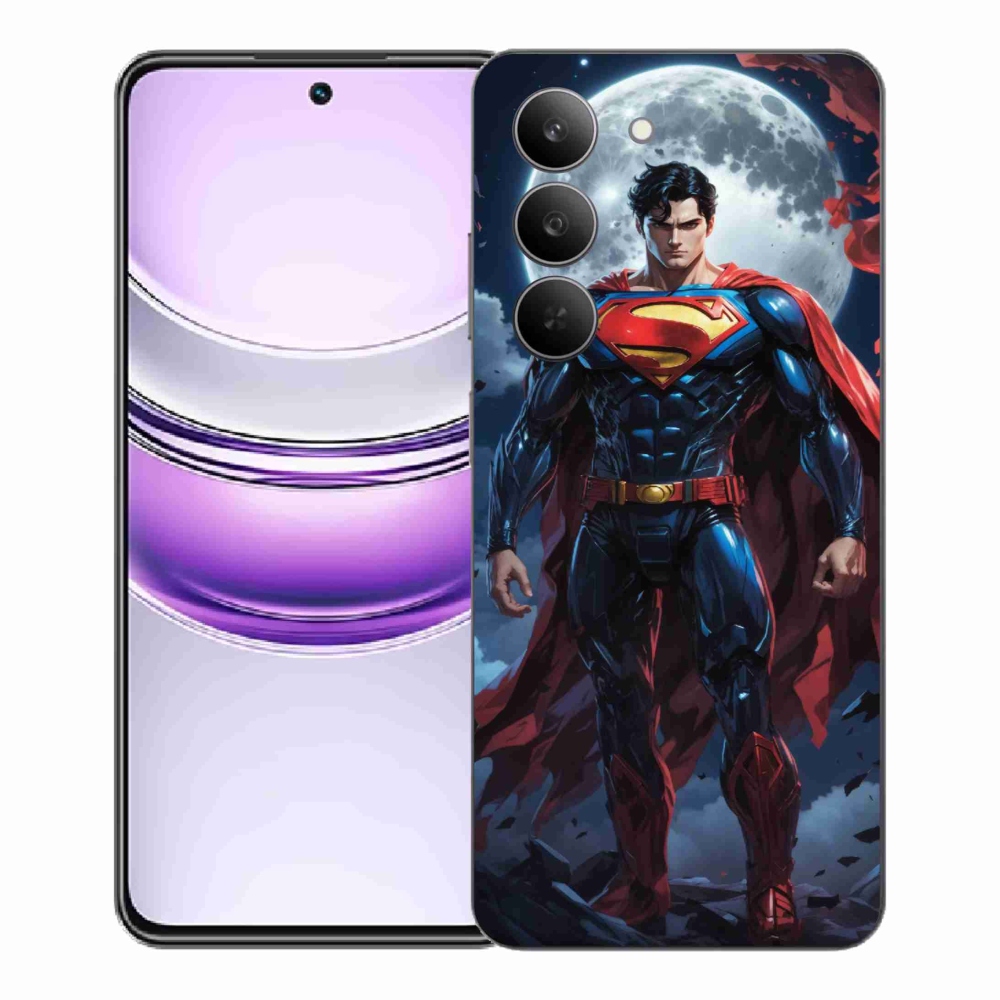 Gél borító mmCase a Realme 14x 5G készülékhez - superman