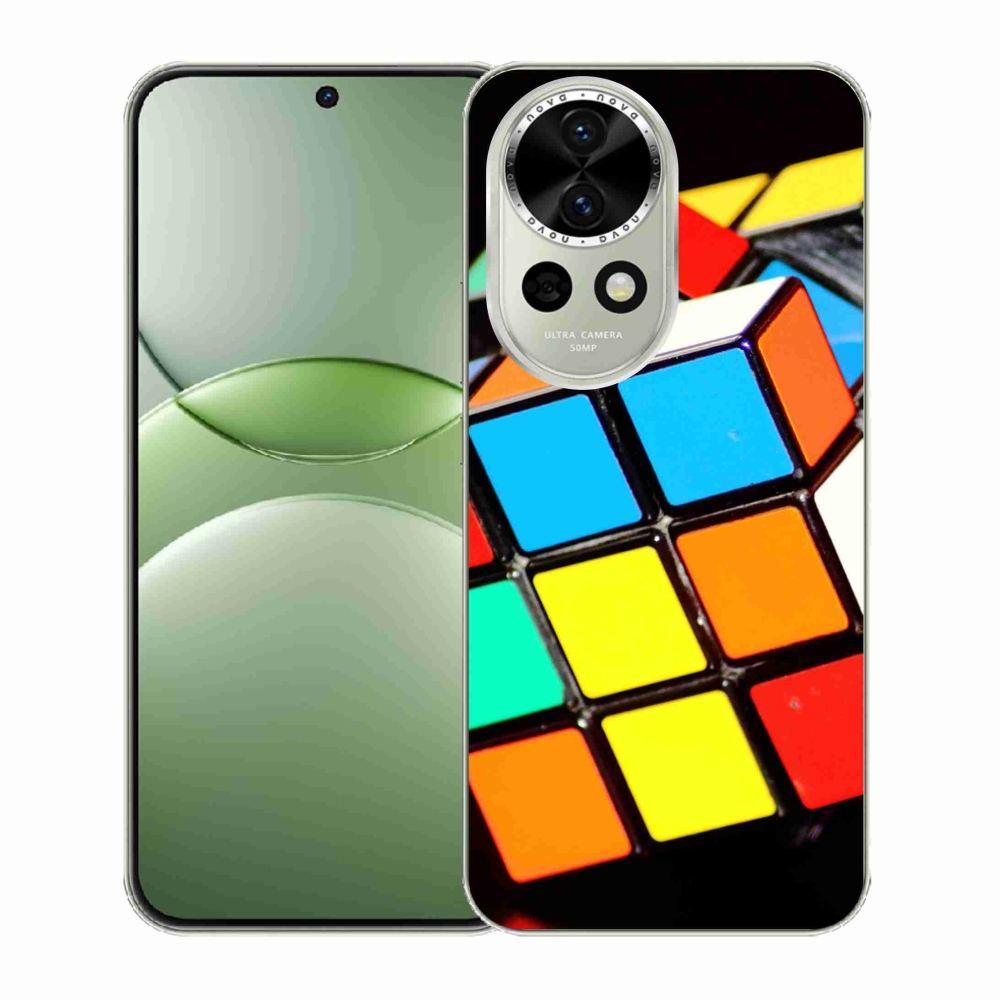 Gél borítás mmCase a Huawei Nova 13 5G számára - Rubik-kocka