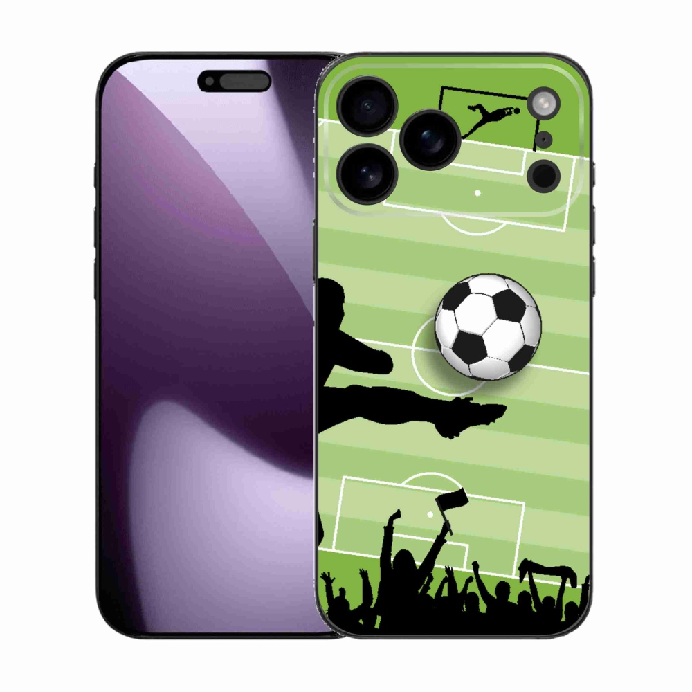 Zselés borítás mmCase iPhone 17 Pro Max készülékhez - futball 3