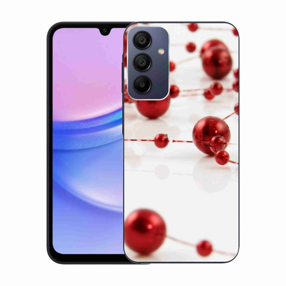 Gél borítás mmCase Samsung Galaxy A15 4G/5G - Karácsonyi lánc