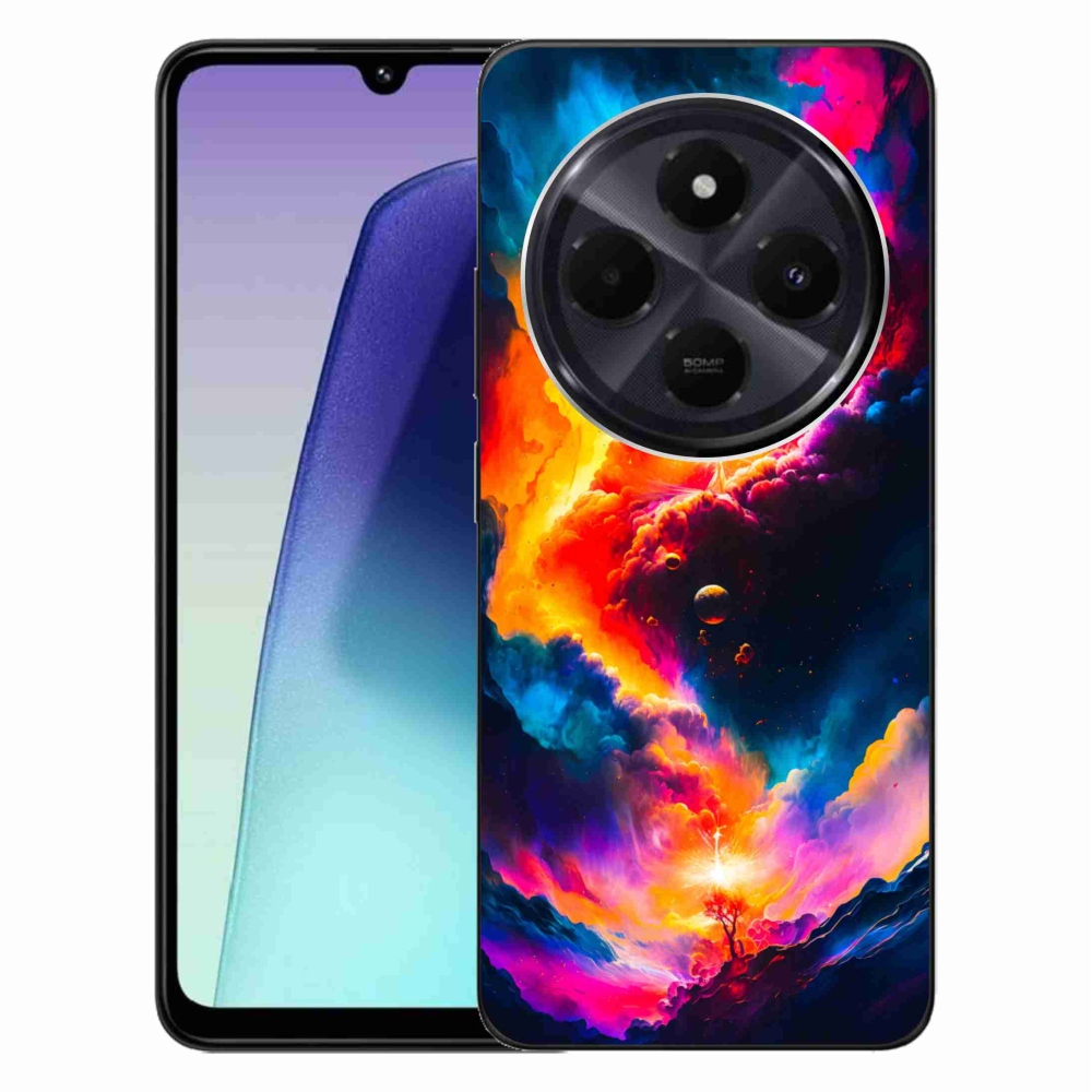 Gél borítás mmCase a Xiaomi Redmi 14C/Poco C75 számára - absztrakt motívum