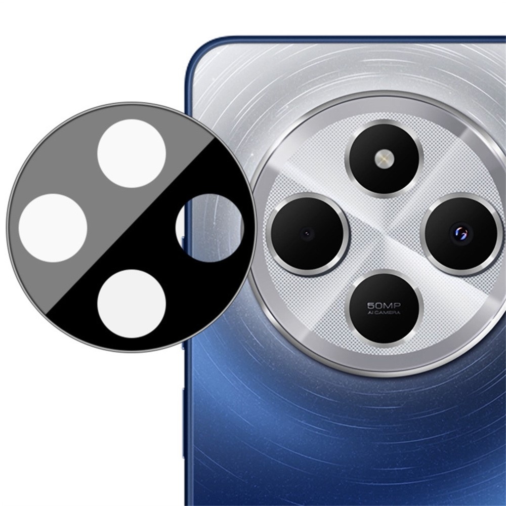 IMK kamera lencse üveg Xiaomi Redmi 14C/Poco C75 kamerához - fekete