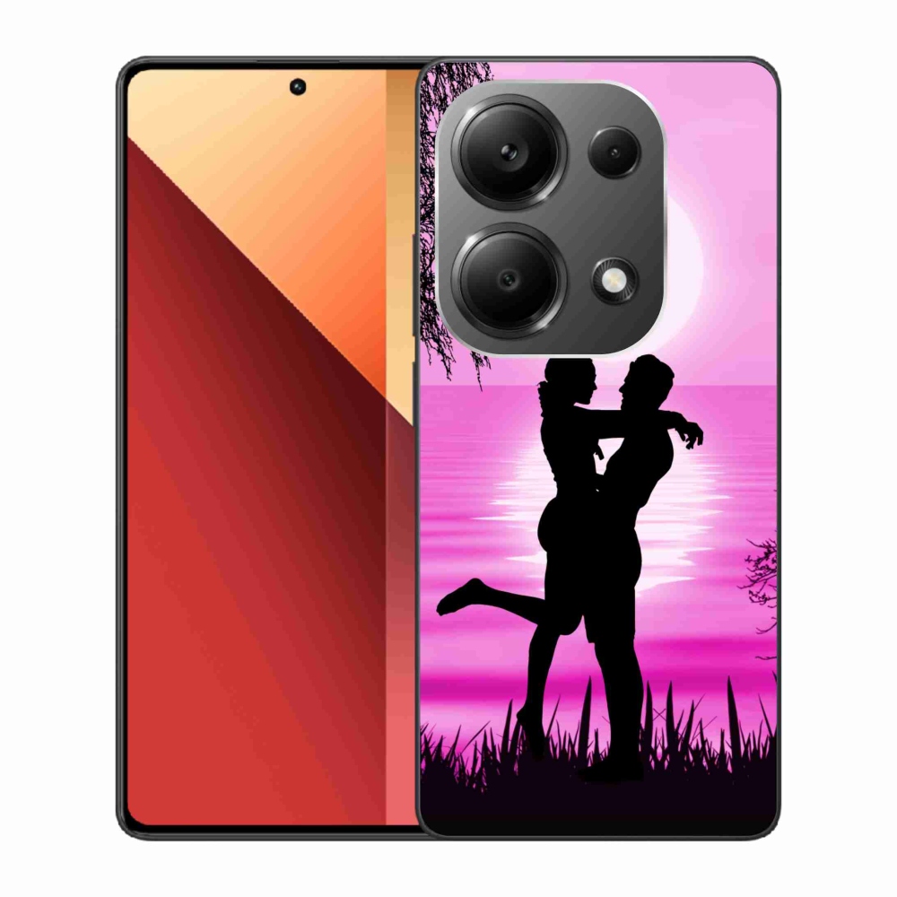 Gél tok mmCase a Xiaomi Redmi Note 13 Pro 4G/Poco M6 Pro számára - naplemente