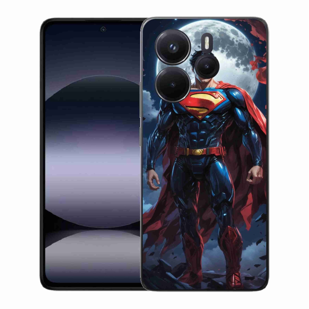 Gél borítás mmCase a Xiaomi Redmi Note 14-hez - superman