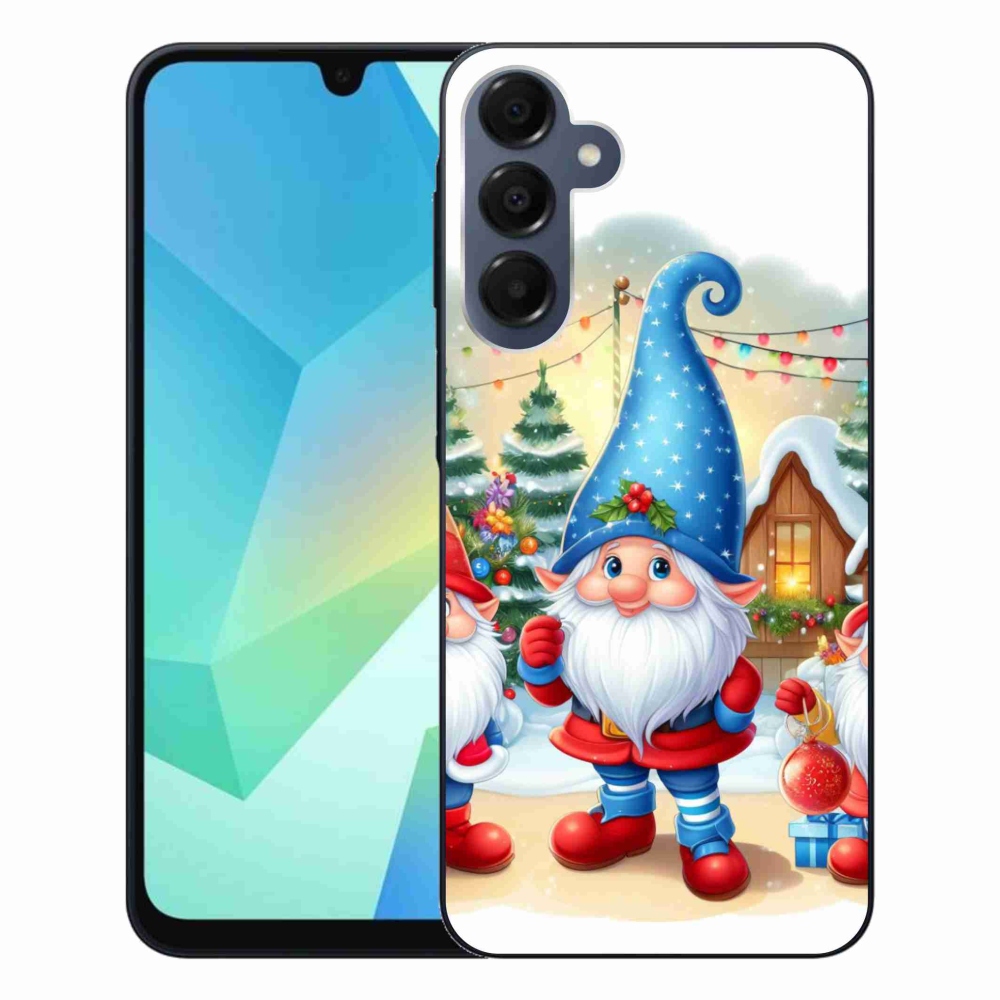 Gél borítás mmCase Samsung Galaxy A16 4G/5G - karácsonyi manókhoz