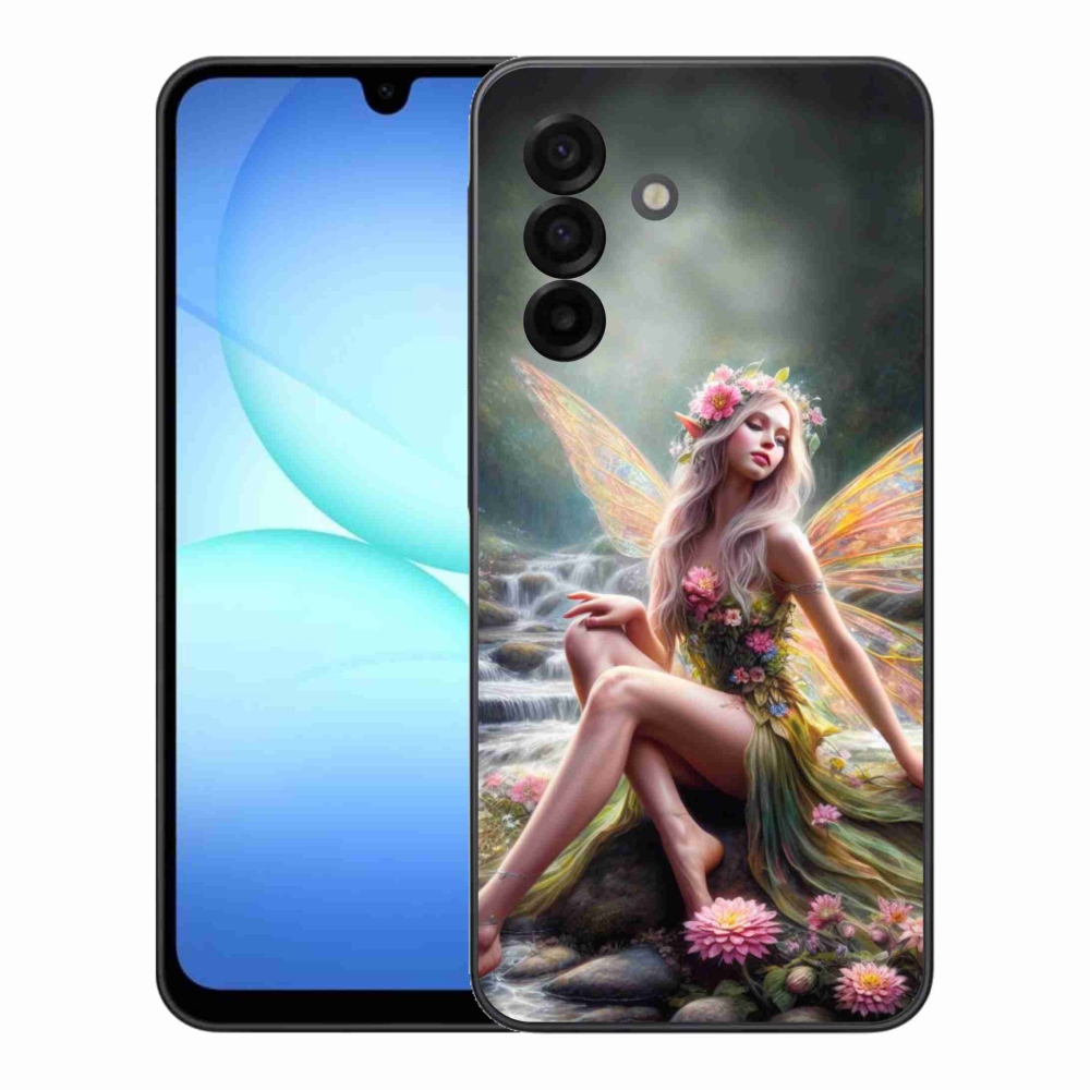 Gél borítás mmCase Samsung Galaxy A17 4G/5G - pillangó nő 1