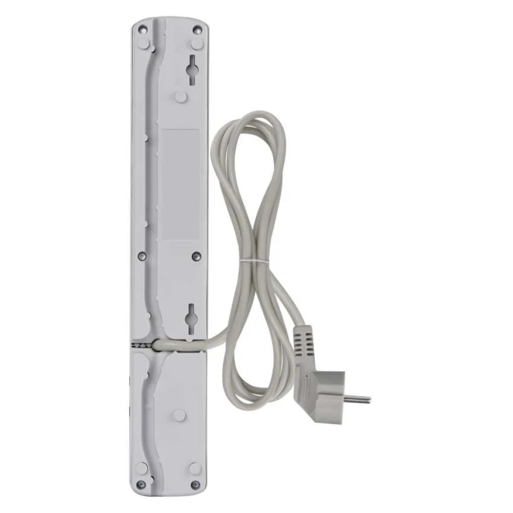 Túlfeszültségvédő - 5 aljzat 1,5m - szürke