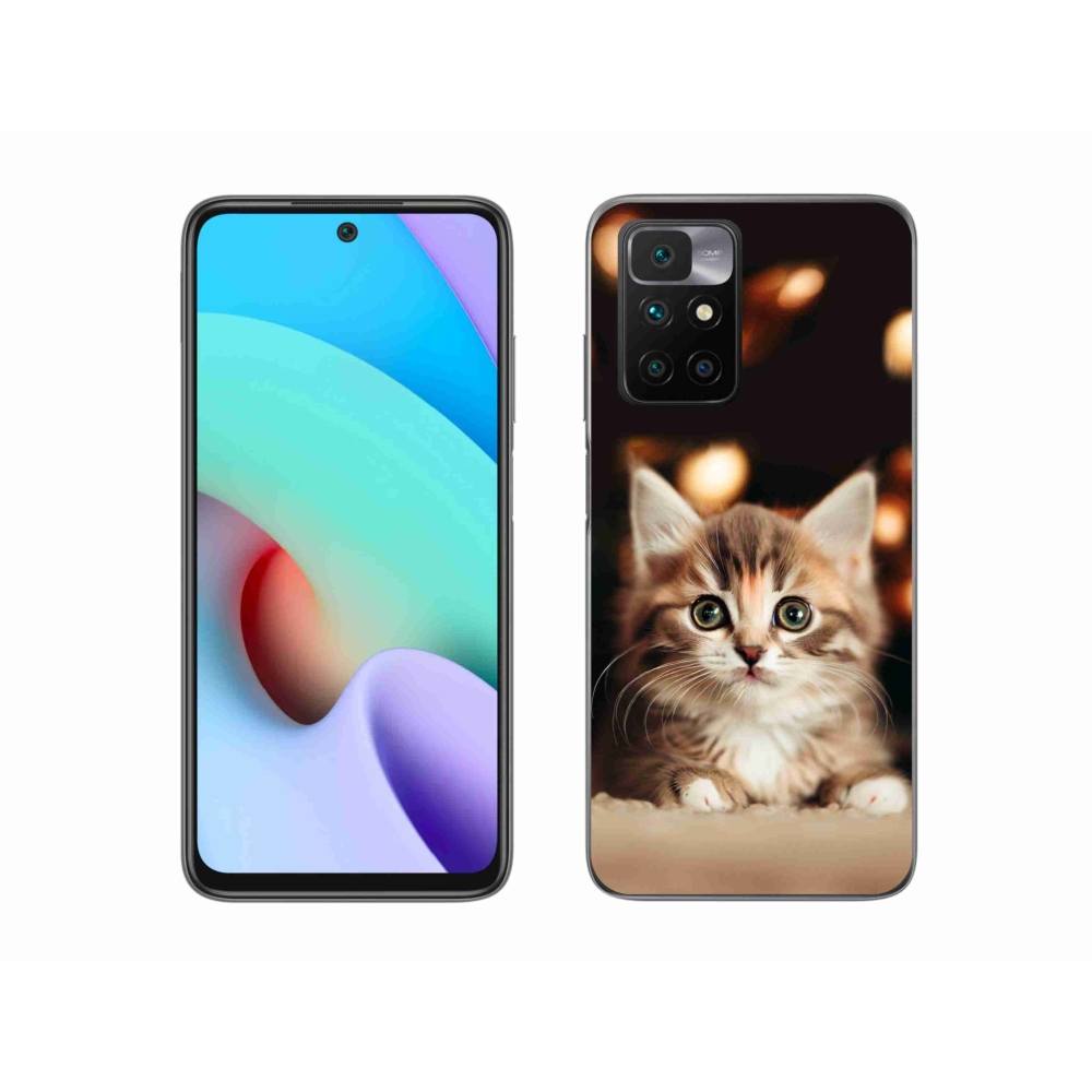 Gél borítás mmCase a Xiaomi Redmi 10/Redmi 10 (2022) - aranyos cica 2