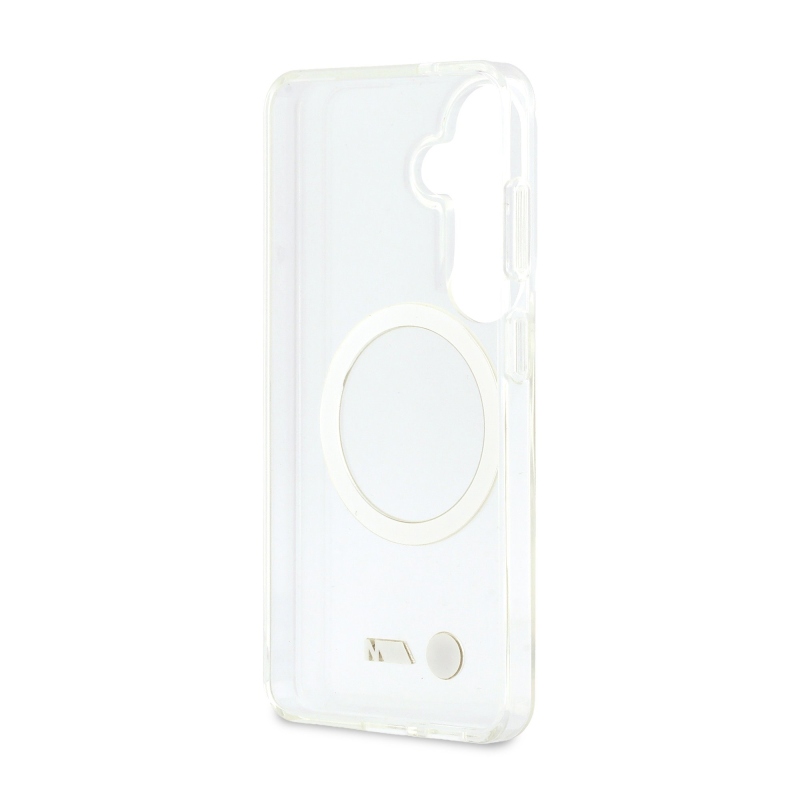 BMW M IML fém logó mágneses hátlap Samsung Galaxy S26-hoz átlátszó