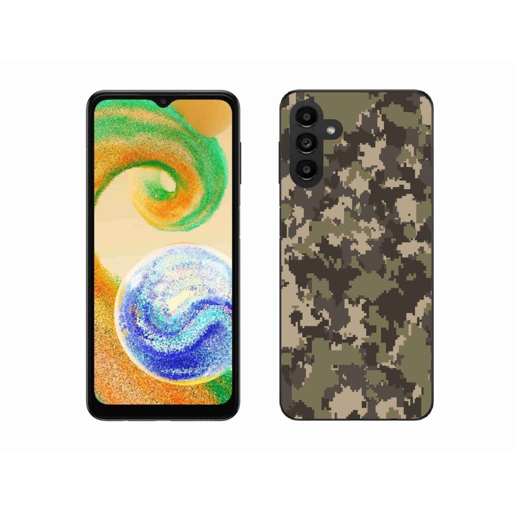 Zselés borítás mmCase Samsung Galaxy A04s (164.7x76.7x9.1mm) - terepszínű mintázat 12
