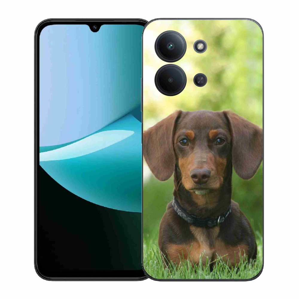 Gél borítás mmCase a Xiaomi Redmi 15C 4G (171mm)/Poco C85 4G (171mm) - barna borzhoz