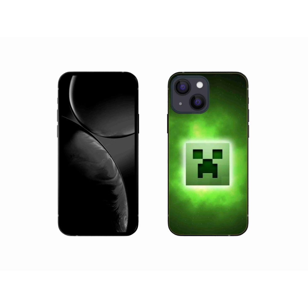 Gél borítás mmCase iPhone 13 mini 5.4 készülékhez - minecraft
