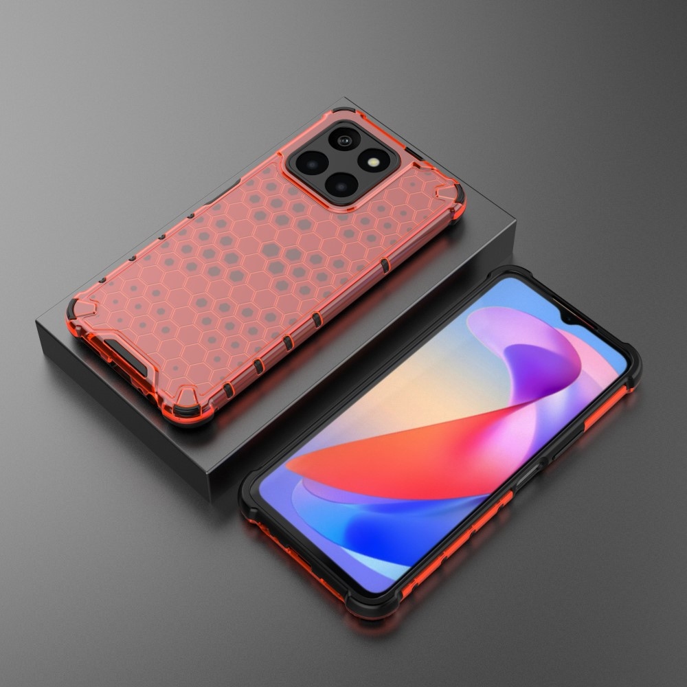 Méz tartós borító a Honor X6a készülékhez - piros