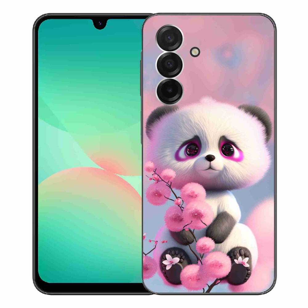 Gél borító mmCase Samsung Galaxy A26 5G - aranyos panda 1