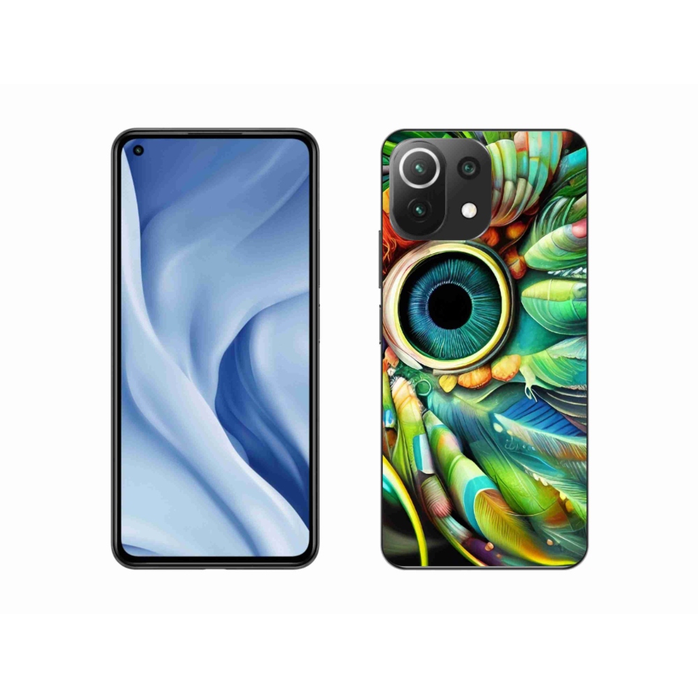 Gél borítás mmCase a Xiaomi Mi 11 Lite 4G/5G számára - absztrakt motívum 18