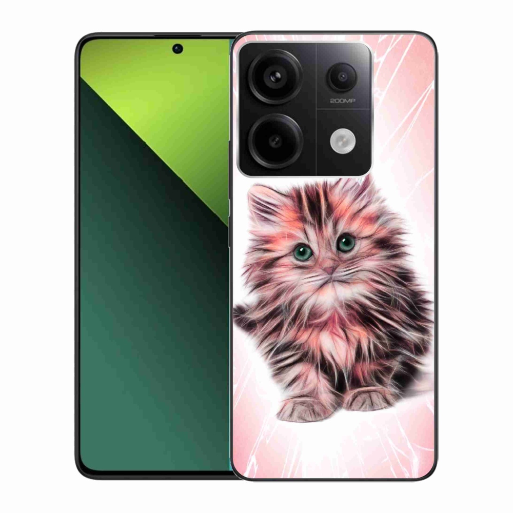 Gél borítás mmCase a Xiaomi Redmi Note 13 Pro 5G/Poco X6 5G számára - aranyos cica