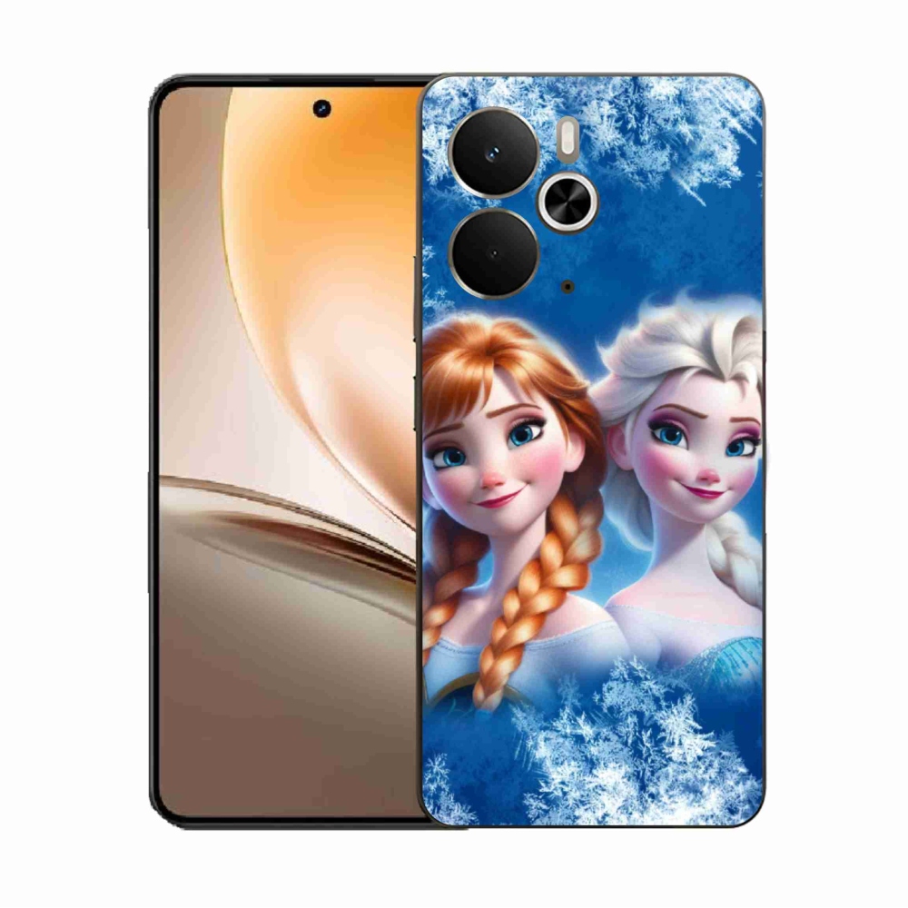 Gél borítás mmCase a Realme 14 5G/14T 5G számára - Ice Kingdom 2