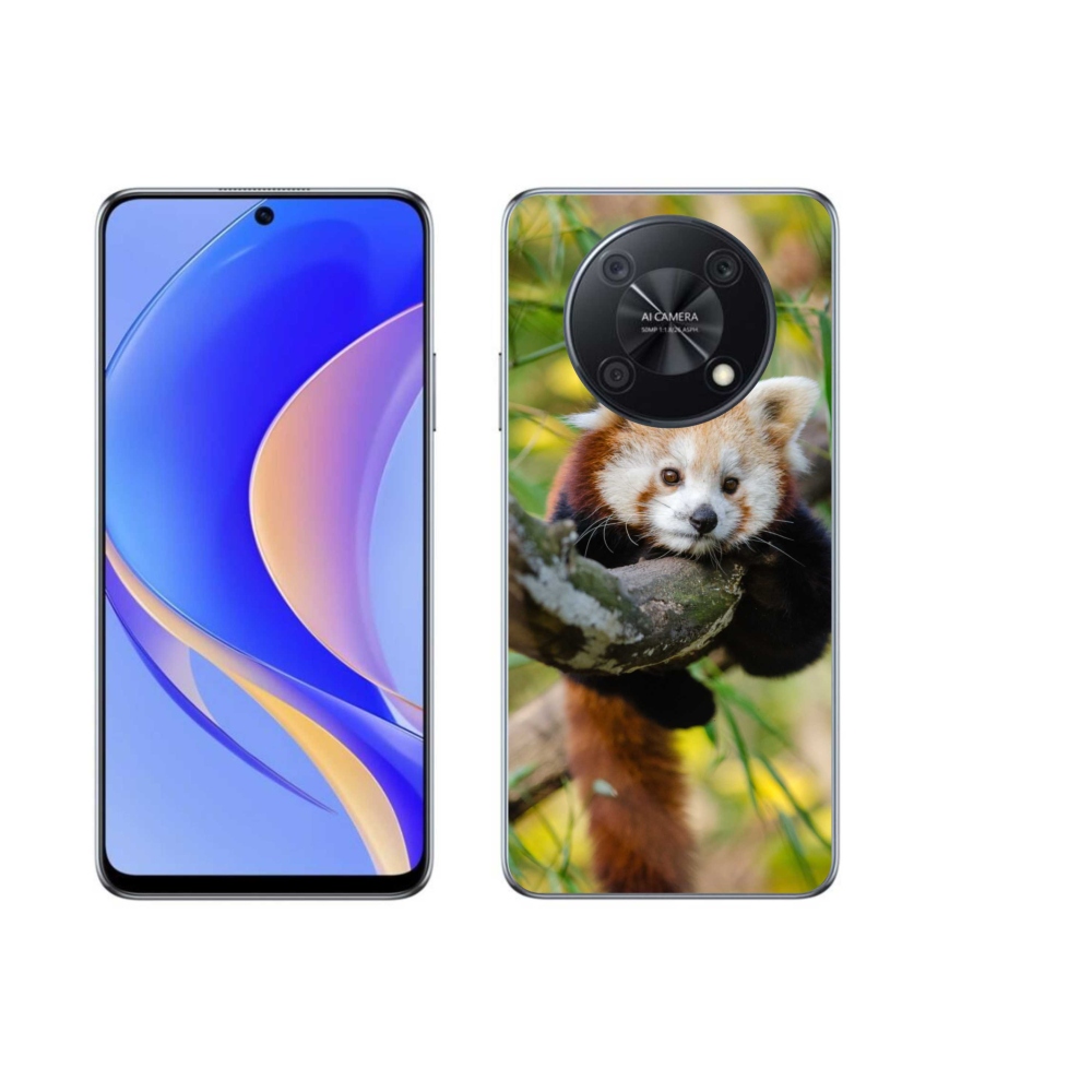 Gél borítás mmCase a Huawei Nova Y90 készülékhez - panda piros