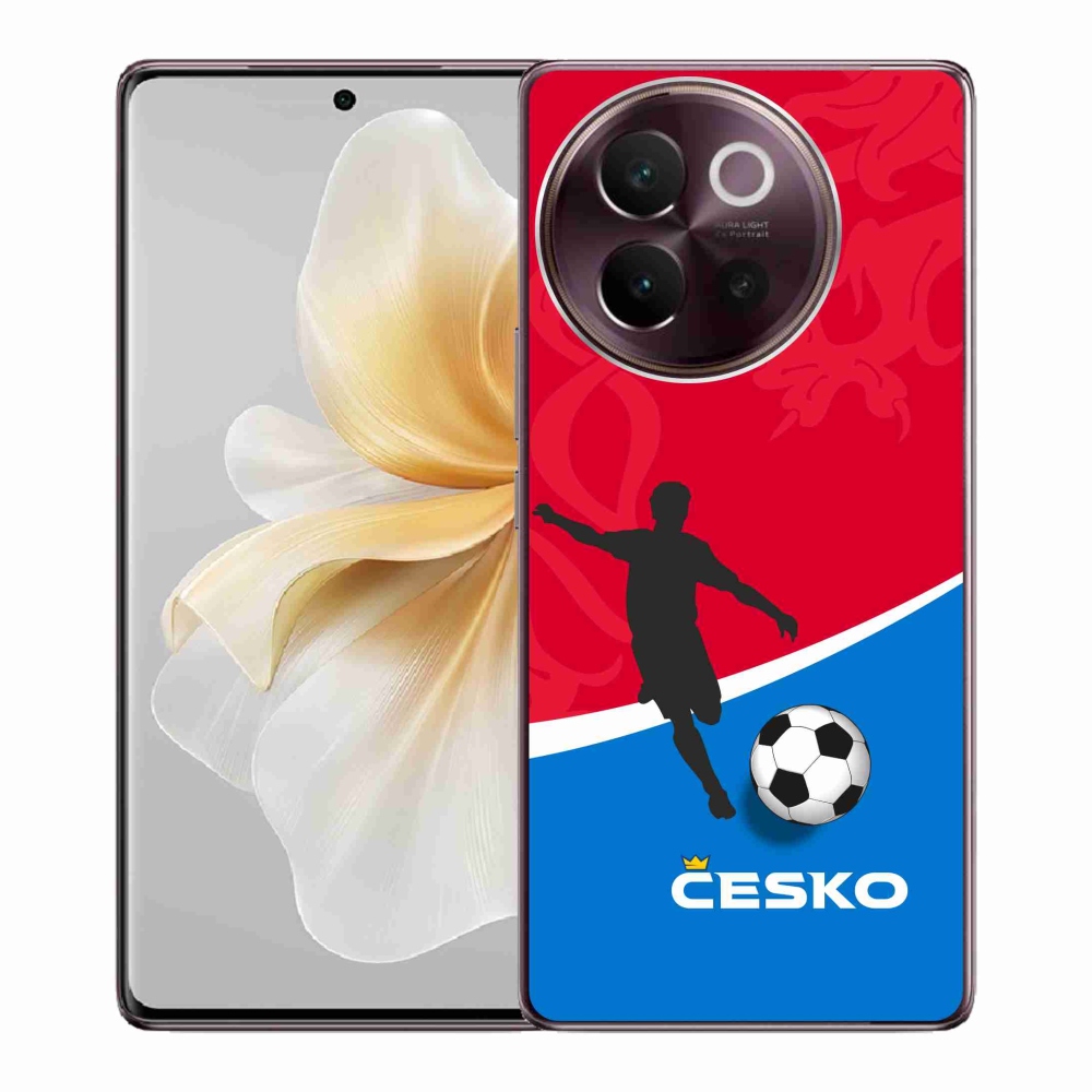 Gél borítás mmCase a Vivo V40 Lite 5G-n - futball Csehországban