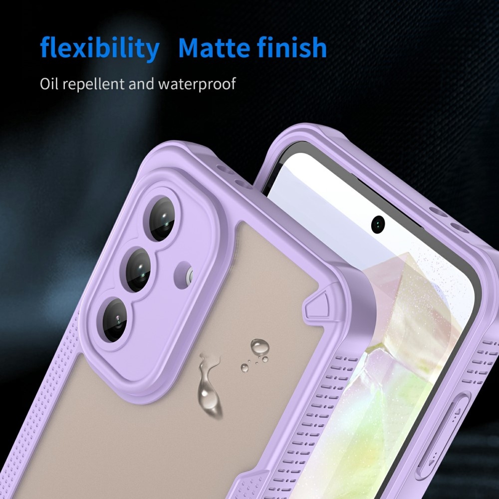 Fagyasztott tartós borítás Samsung Galaxy A36 5G készülékhez - lila