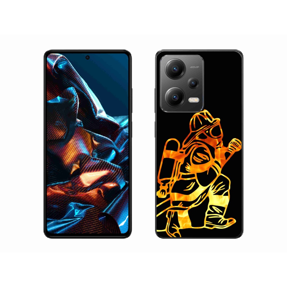 Gél borítás mmCase a Xiaomi Redmi Note 12 Pro 5G-hez - tűzoltó 1
