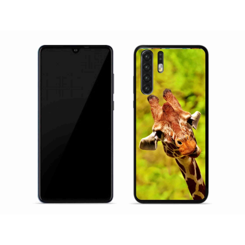 Gél borítás mmCase a Huawei P30 Pro készülékhez - zsiráf