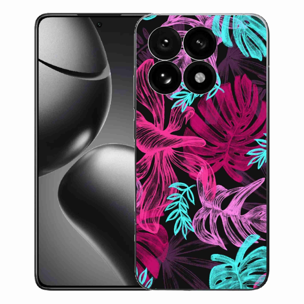 Gél borító mmCase a Xiaomi 15T számára - virágok 1