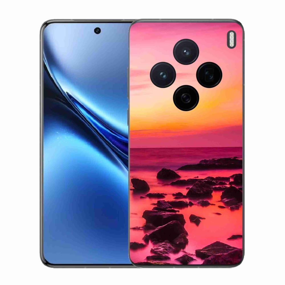 Zselés borítás mmCase a Vivo X200 5G-hez - tenger és ragyogás