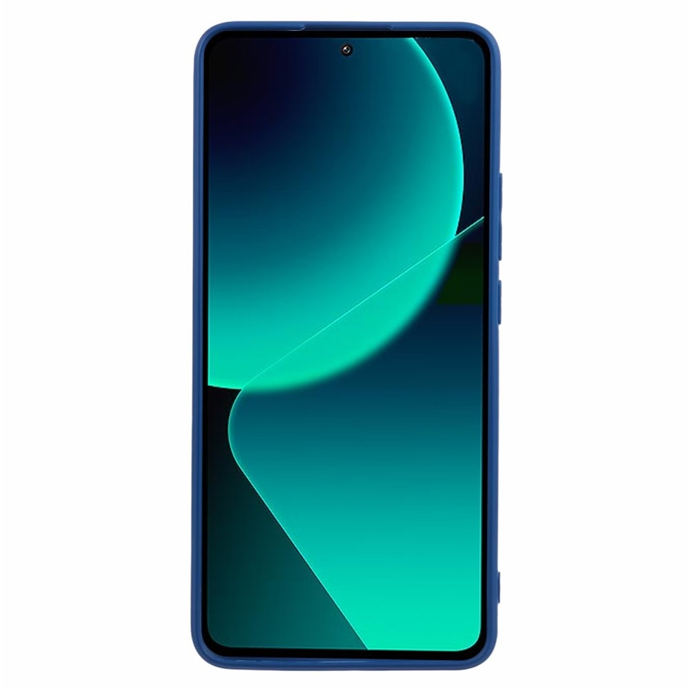 Edge zselés tok Xiaomi 13T/13T Pro készülékhez - sötétkék