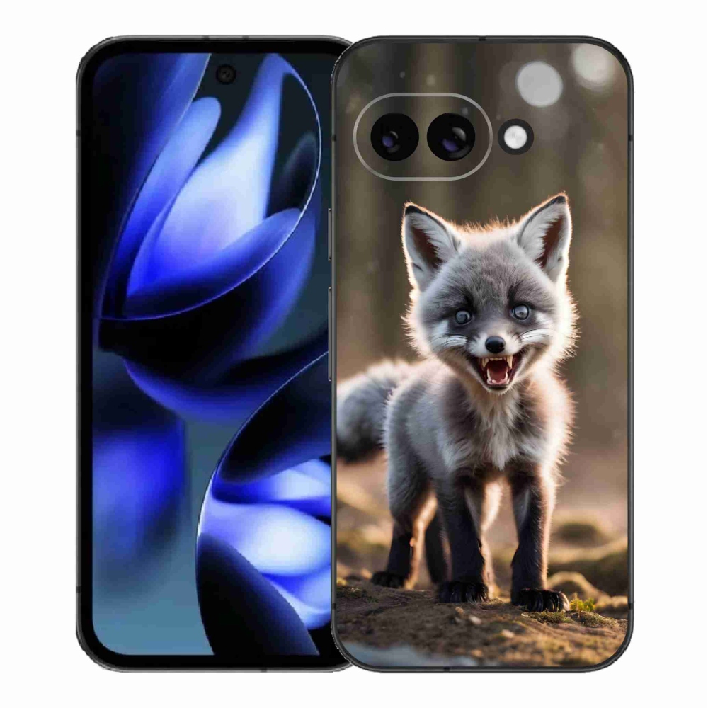Gél borítás mmCase a Google Pixel 9a készülékhez - angry fox